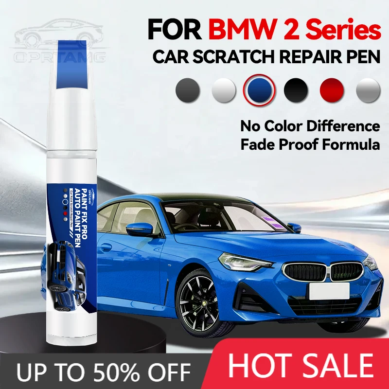 For 2014-2025 2 Series BMW F23 F24 F44 G42 XDrive Paint Repair Brush Touch Up Scratch Remover DIY Auto Accessories Black