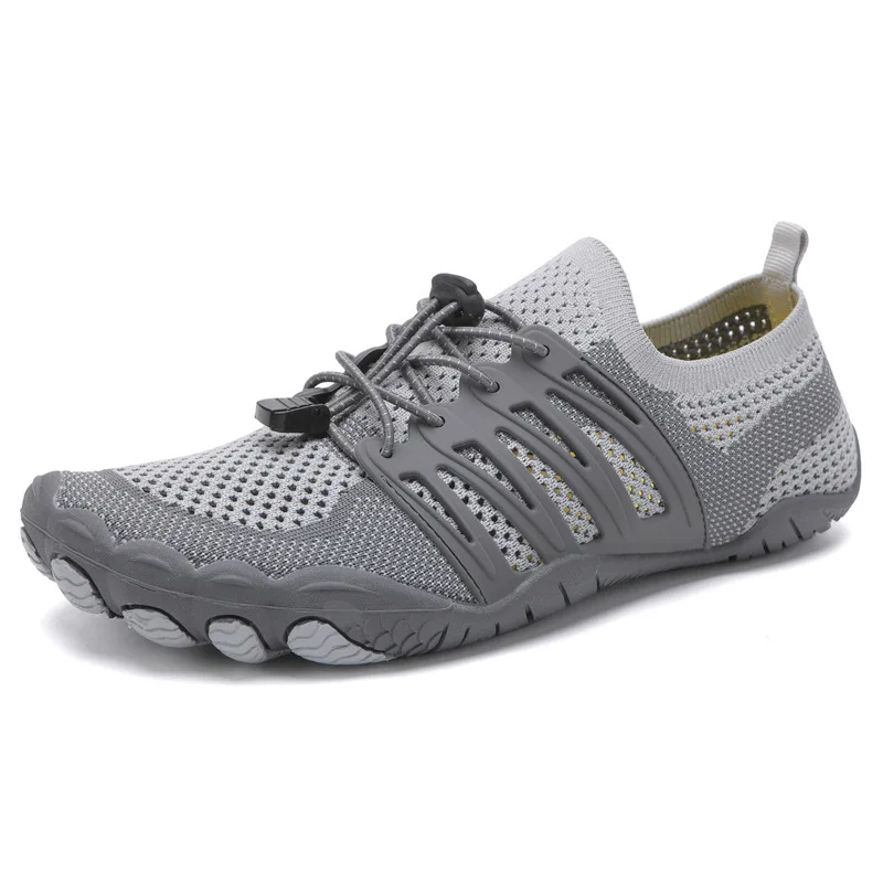 Large Size New Men Soft Outdoor Casual Shoes Summer Breathable Mesh Sneakers Light Black Hiking Footwear Fashion Running Shoes