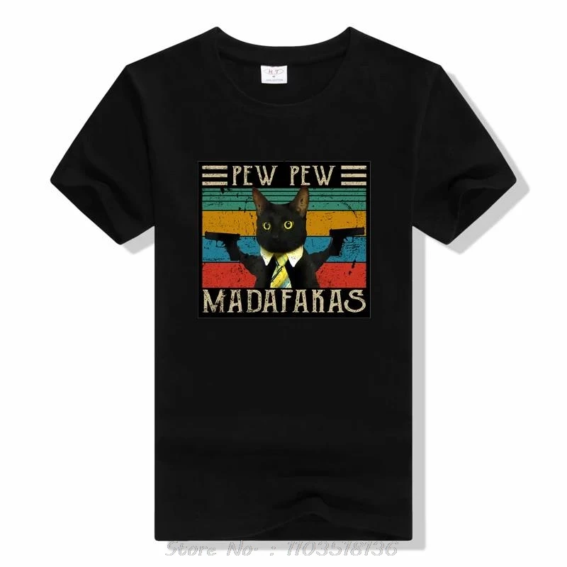 Pew Pew Madafaks Cute Funny Print T Shirts fashion Vintage Tee Clothes Creativity Casual Tops Crewneck Short Sleeve t shirt