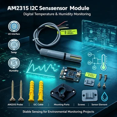 AM2315 Digital Temp/Humidity Sensor with I2C Interface