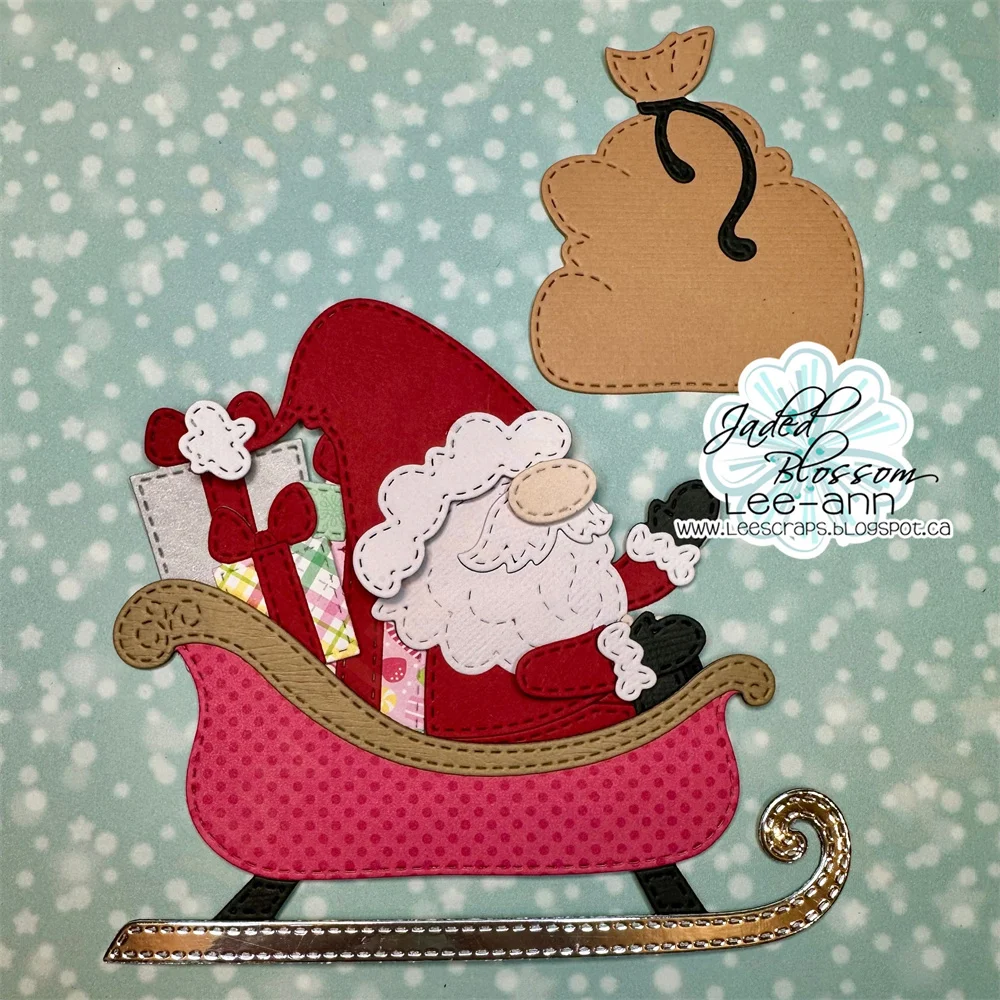 

New Gnome Christmas Dies New Year Holiday Add Ons Cutting Dies Stamp Scrapbooking Diary Decor Stencil Template DIY Greeting Card