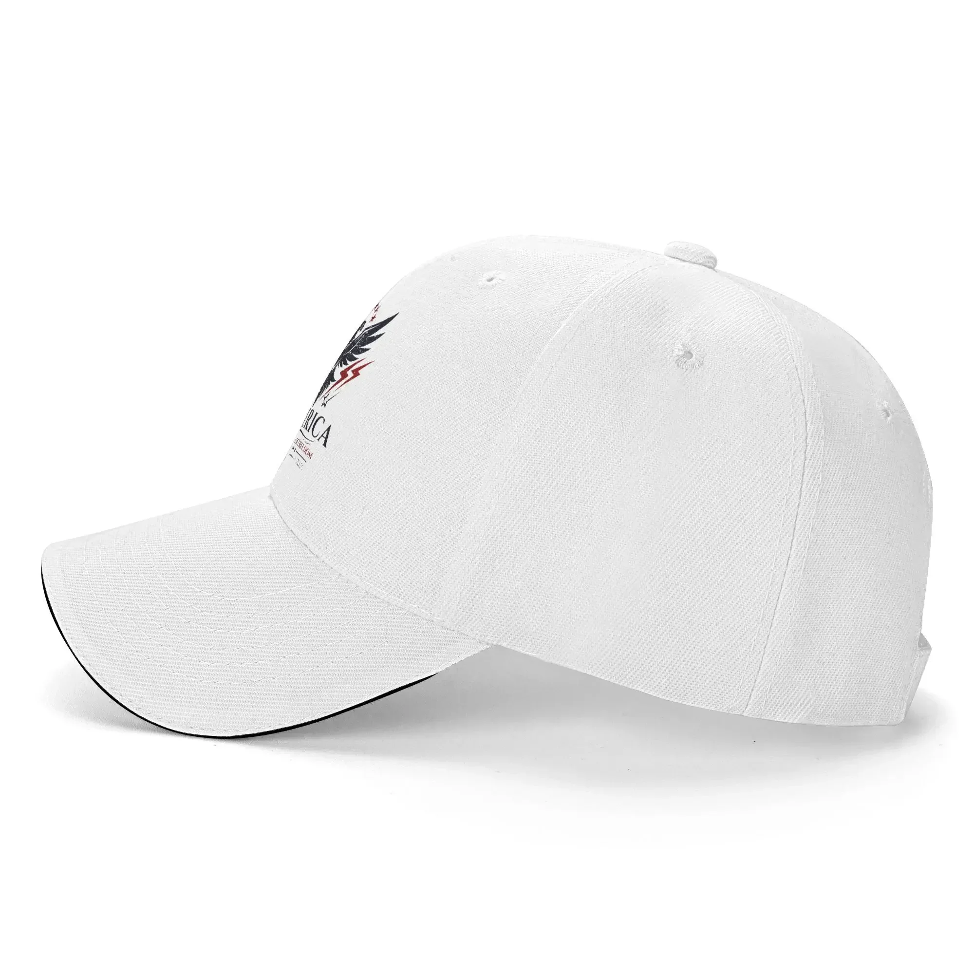New Men Women America 250 Years 1776 2026  Sandwich Cap  , Hip-Hop Baseball Caps Polyester  Trucker Hat Breathable Dad  Summer