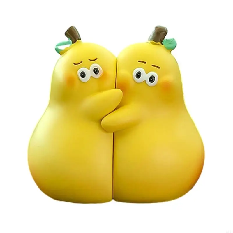 

Yellow Pear Decorations,Artificial Realistic Fruit Simulations for HomeCar Dashboard Car Interior Resin Ornaments