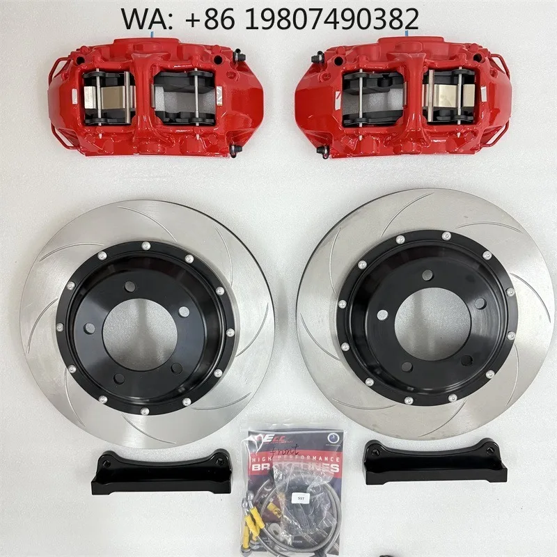 

362x32mm Custom Brake Disc Kit High Performance Racing 6 Piston Modified Caliper System For Fifth Generation Compact Hatchback