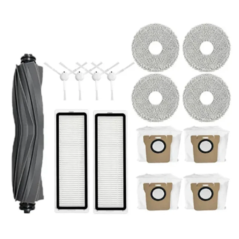 SANQ For Xiaomi Robot Vacuum X10+ X10 Plus B101GL Spare Parts Accessories Main Side Brush Filter Dust Bag Rag Mop