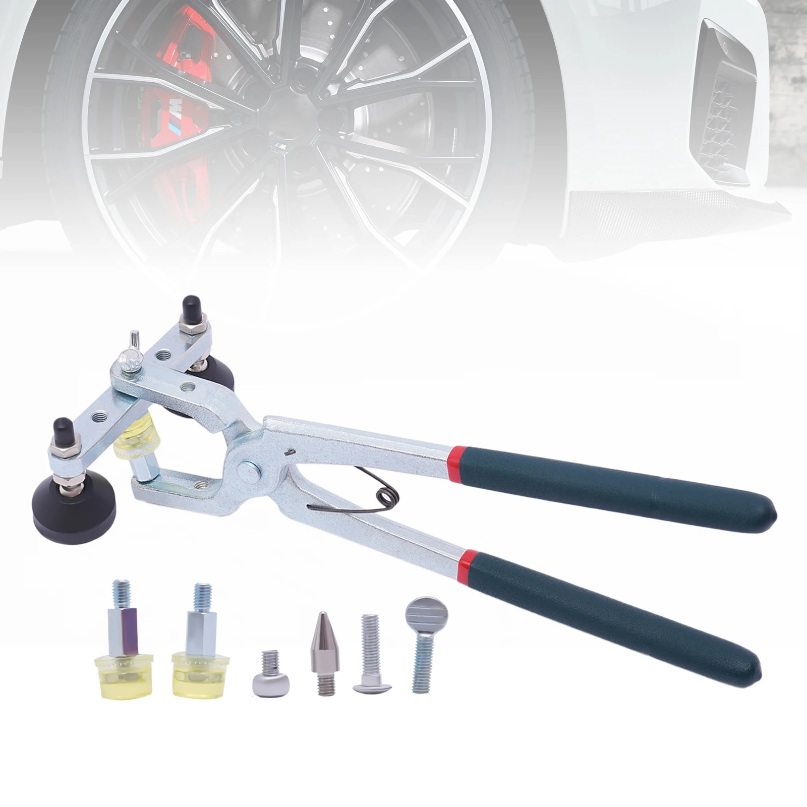 

Car Dent Repair Tool Kit - DIY Auto Body Fender Edge Puller & Dent Removal Pliers, Handheld Automotive Dent Remover Tool Set