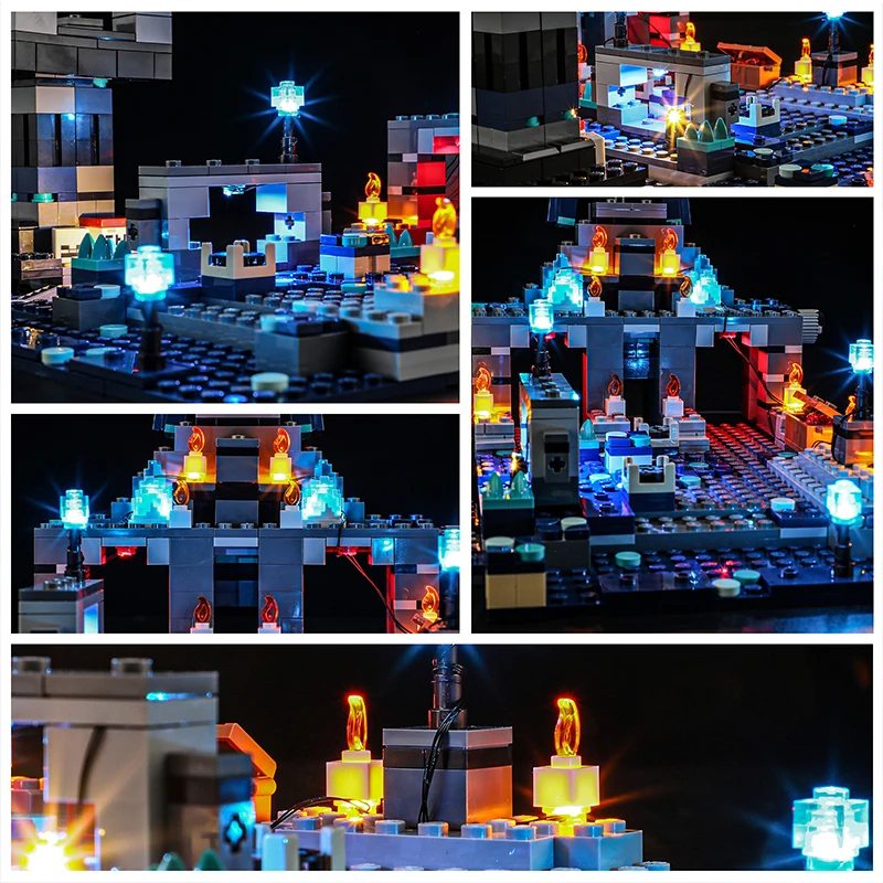

Комплект светодиодных фонарей премиум-класса «сделай сам» для Lego 21246 (только светодиодный светильник, без модели блоков), осветление ваших творчества