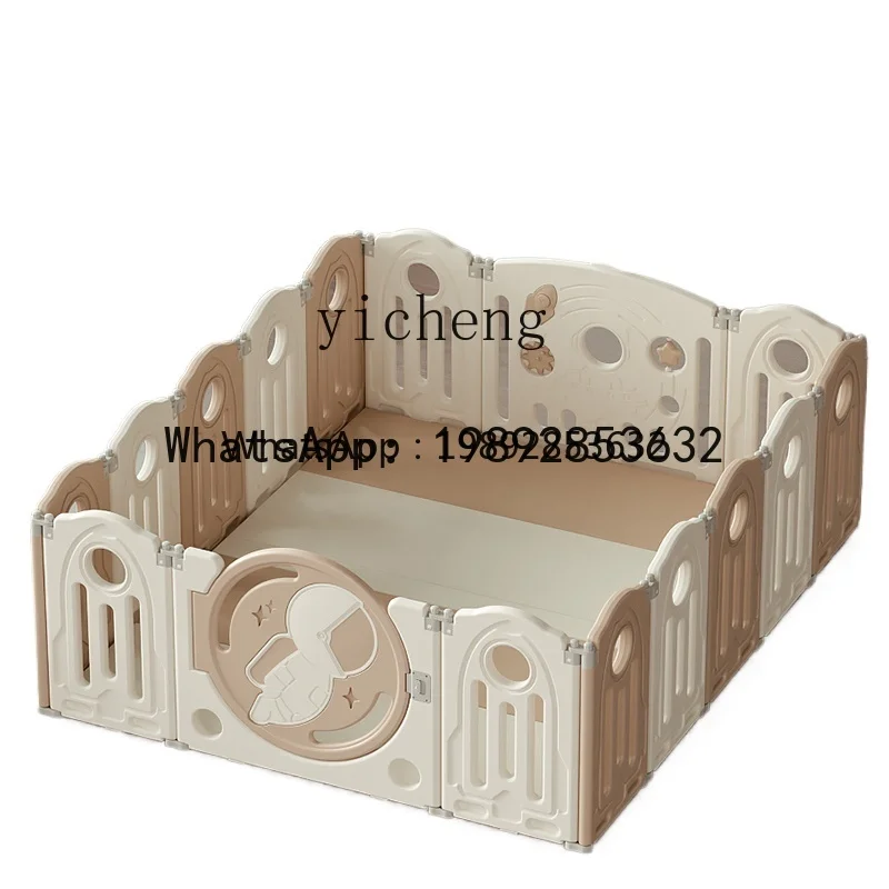 WL Baby Game Fence Living Baby Home حصيرة للزحف واقية صريف الأطفال سياج أمان