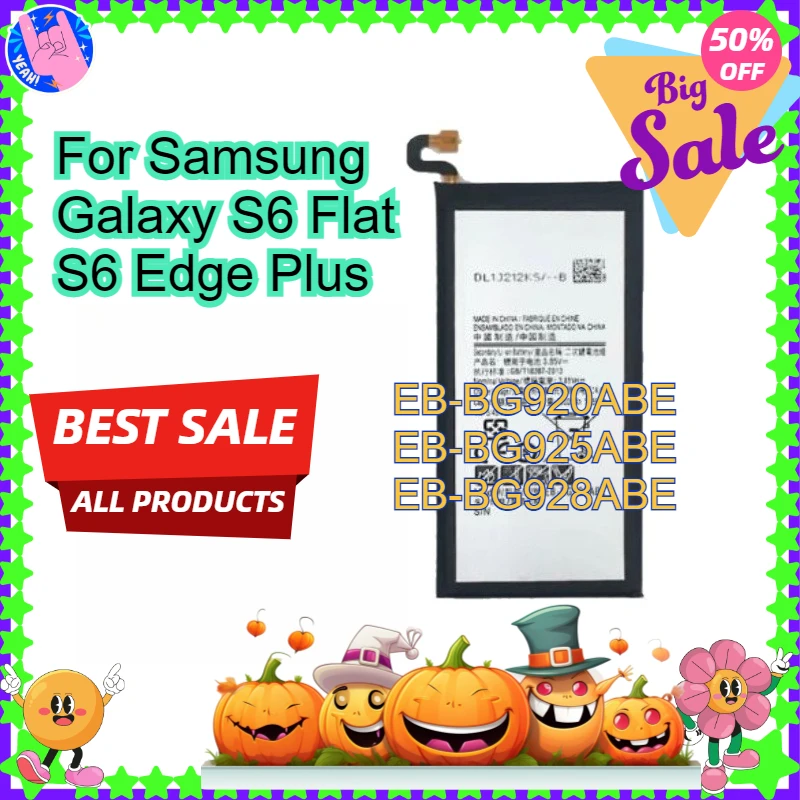 

High-Performance Mobile Phone Battery EB-BG920ABE EB-BG925ABE EB-BG928ABE Battery for Samsung Galaxy S6 Flat S6 Edge Plus