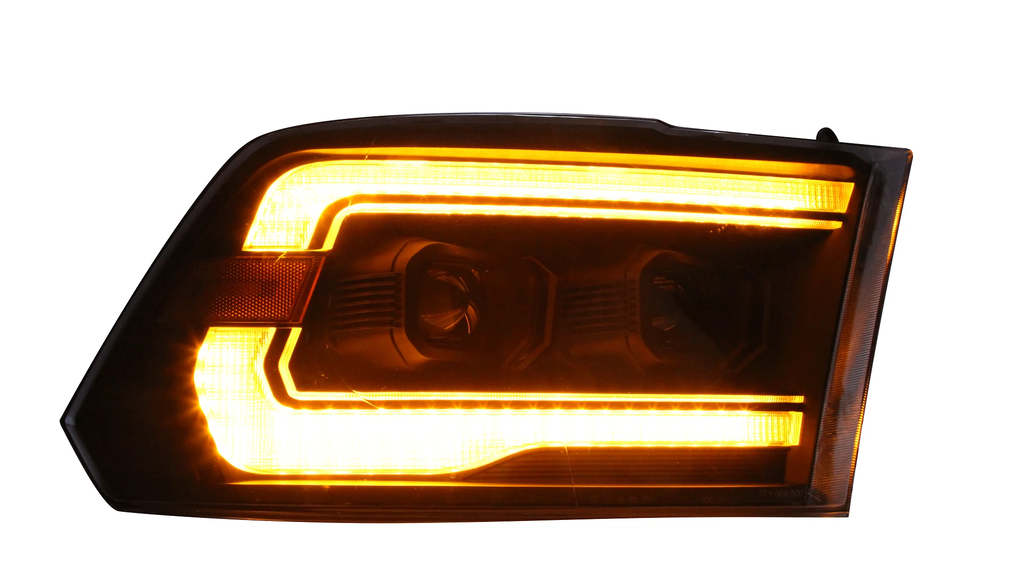 DK MOTION New Arrival Auto Parts LED DRL Front LED Head Light Headlamp Projector For Dodge Ram 1500 2009-2018 24V Voltage