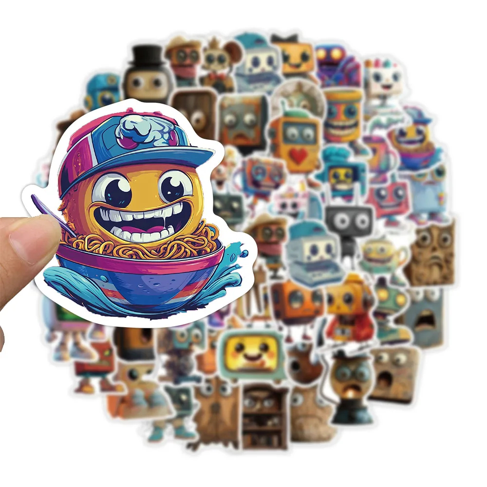 50 STKS Retro Kleine Gereedschapsstickers Computer Handboeken DIY Mobiele Skateboarden Gitaar Stickers Stickers