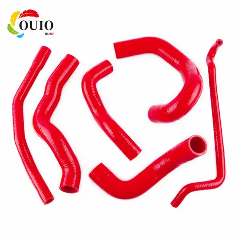 FIT 2005-2010 Ford Mustang GT/Shelby GT500 V8 MT Silicone Pipe Radiator Hoses Kit