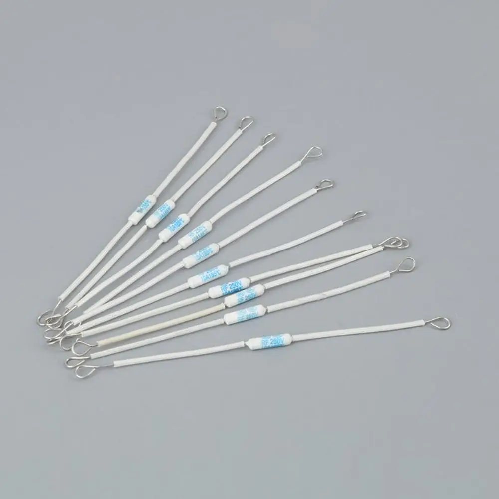 5/10Pcs RF250V Thermal Fuse 185 Degree Short Circuit Protection Rice Cooker Fuse Safe Protection 10A Ceramic Fuse