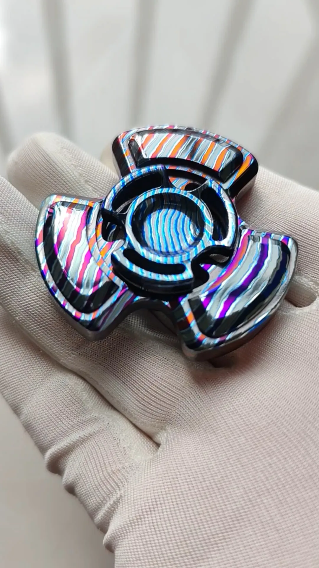 Zirconia Source XL Gyroscope EDC, decompression toy