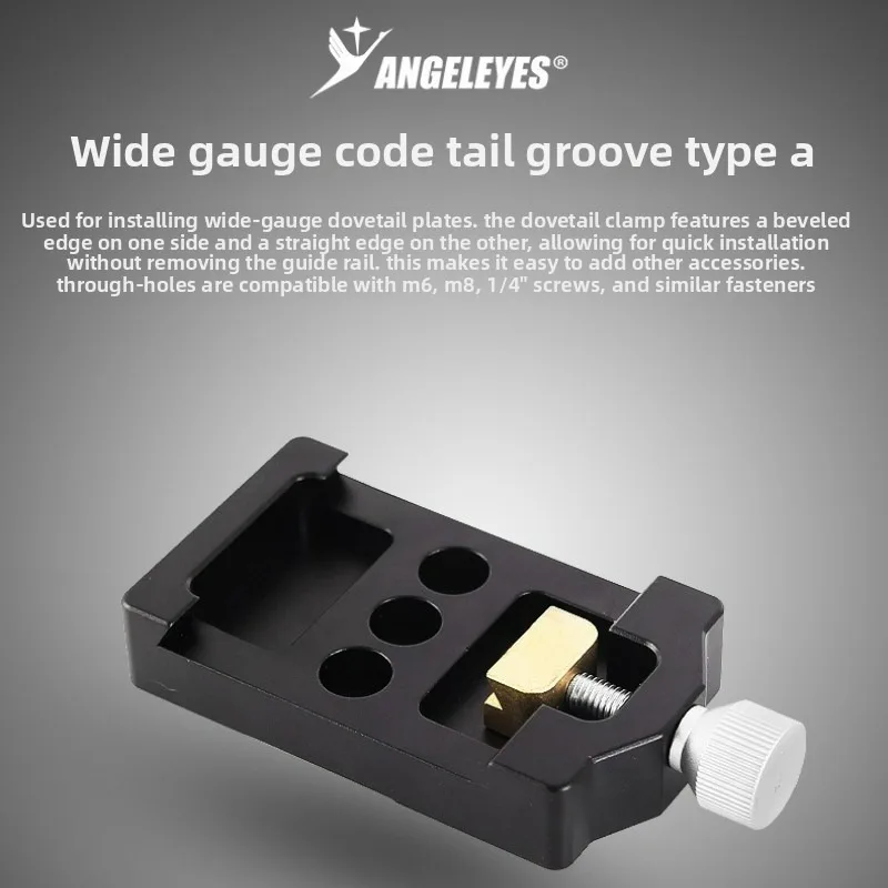 Angeleyes Wide Dovetail A-Type Telescope Adapter Slot Astronomical Accessories for Stargazing And Space Exploration
