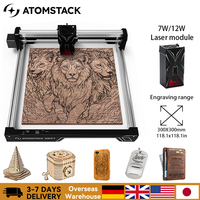 New ATOMSTACK SWIFT 7W Portable Laser Engraver DIY Laser Cut Engraving Machine Engrave Logo Wood Painted Acrylic Glass Leather