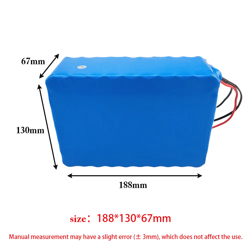 

24V 34000mAh/34Ah Lithium battery pack 18650 7S10P For Electric tools boat scooter Cell BMS ，29.4V Charger