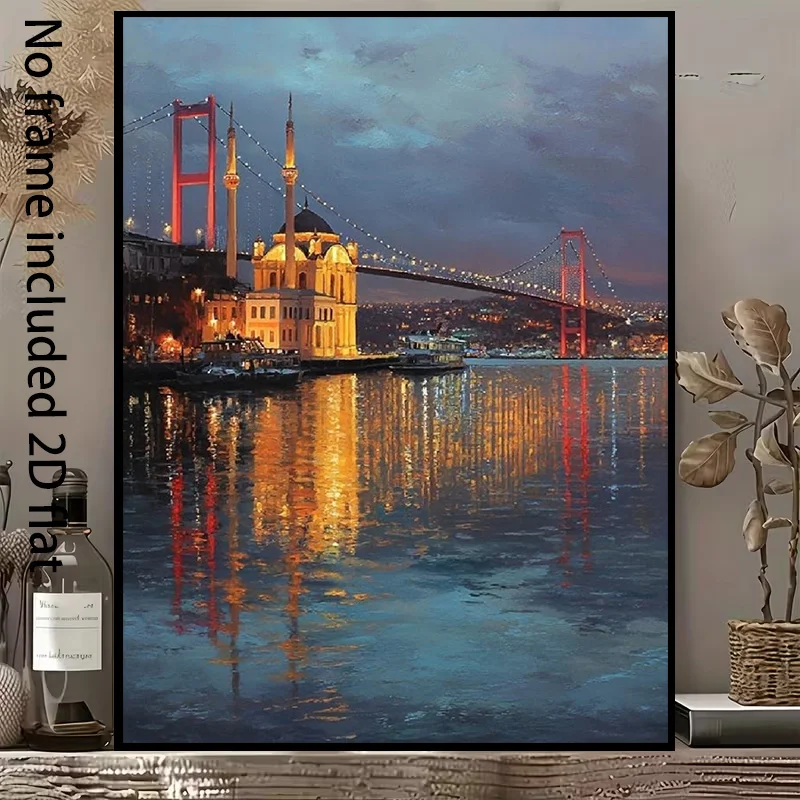 2D Flat, [2D Flat] 1pc Decorative Canvas Art 