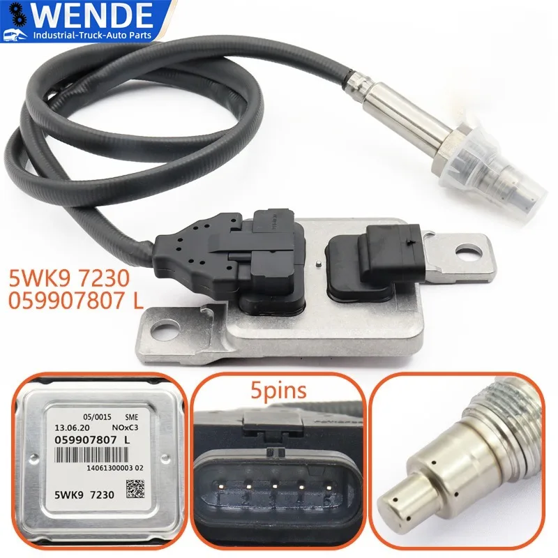 

OEM 059907807L 5WK97230 Nitrogen Oxide Sensor NOx Sensor For VW Touareg 2010-2018 3.0 TDI Porsche Cayenne 2014