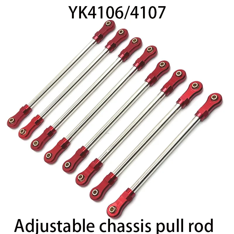 NONE Yikong Yk4106/4107 Metall Upgrade Zubehör Messing Gegengewicht C Sitz Lenkung Tasse Balken Rahmen Zugstange Suspension Halterung 9