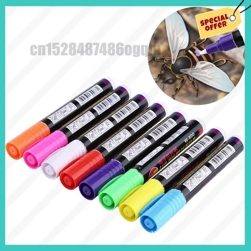 - مجموعة أقلام تحديد ملكة النحل من ABJZ، أنبوبان قفص تحديد الملكة مع 3 أقلام تحديد النحل لأداة تربية النحل #1