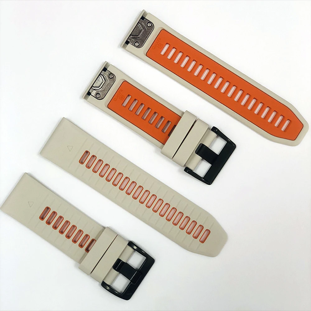 Quickfit الفرقة 22 مللي متر 26 مللي متر ل Garmin Fenix 8 E 47 مللي متر 51 مللي متر/7X/7/6X/6 Pro/5X/5 Plus/Epix Gen 2 استبدال حزام سيليكون سوار