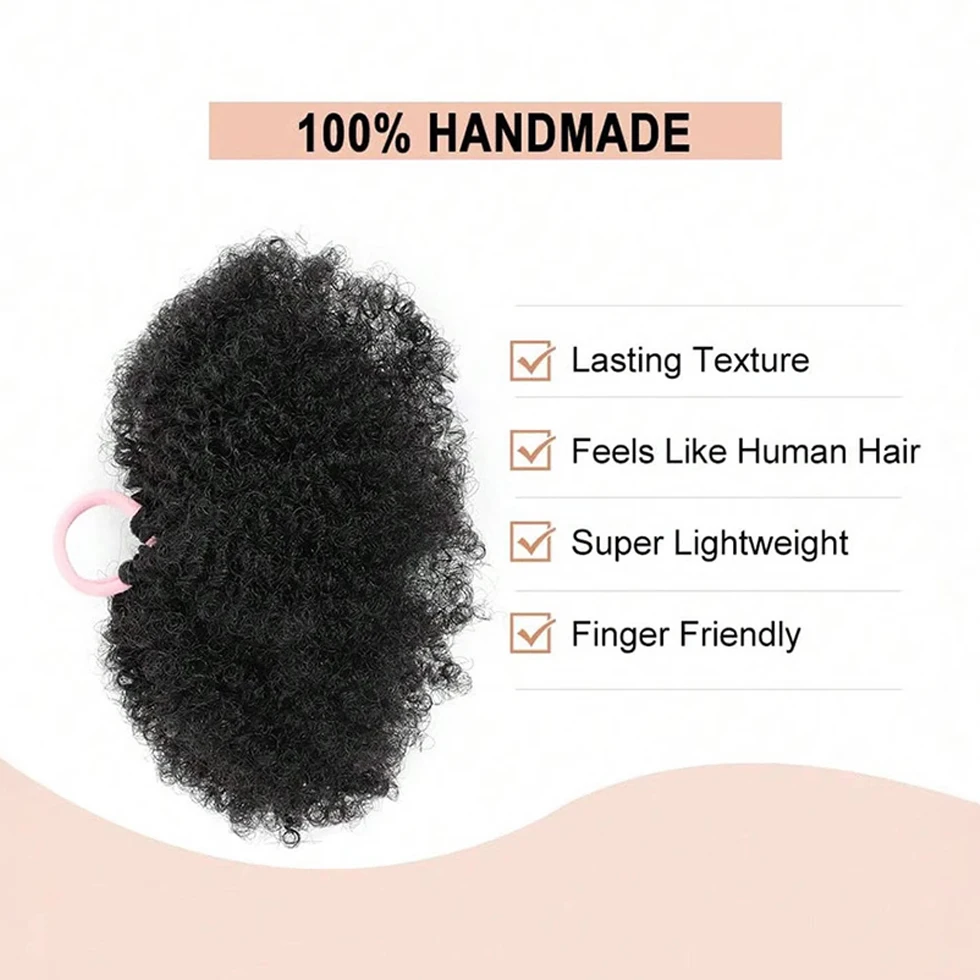 EASTSECRET Synthetic Africa Hot Selling Children's Explosive Ball Ponytail Cute Hair Accessories Wig Headwear Ponytail Package