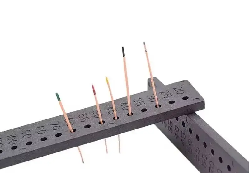 

Multifunctional Dental Measuring Ruler Scale Tool for Endodontic Treatment Oral Medical Measure Instrument