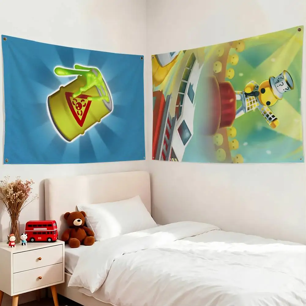 Wobbly L-Life Flag Suitable For Party Club Outdoor Interior Wall Decoration Banner Fans Gift