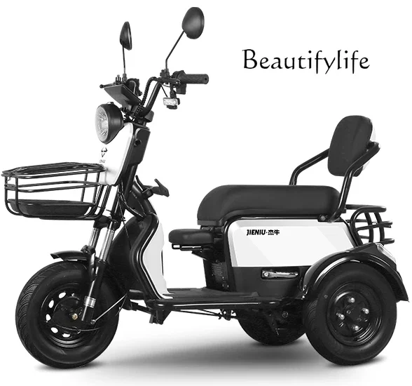 Electric small scooter women's household electric scooter saves time and effort and is environmentally friendly