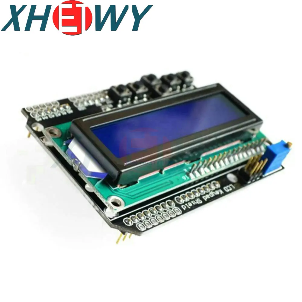 LCD Keypad Shield LCD 1602 Character LCD input and output expansion board for arduino raspberry pi uno mega 2560