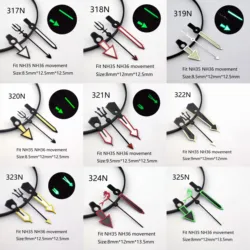 nh35 hands nh35 Watch CASE hands nh36 hands pointer nh35 watch parts hands nh35 dial green luminous hands NH35 movement hands G