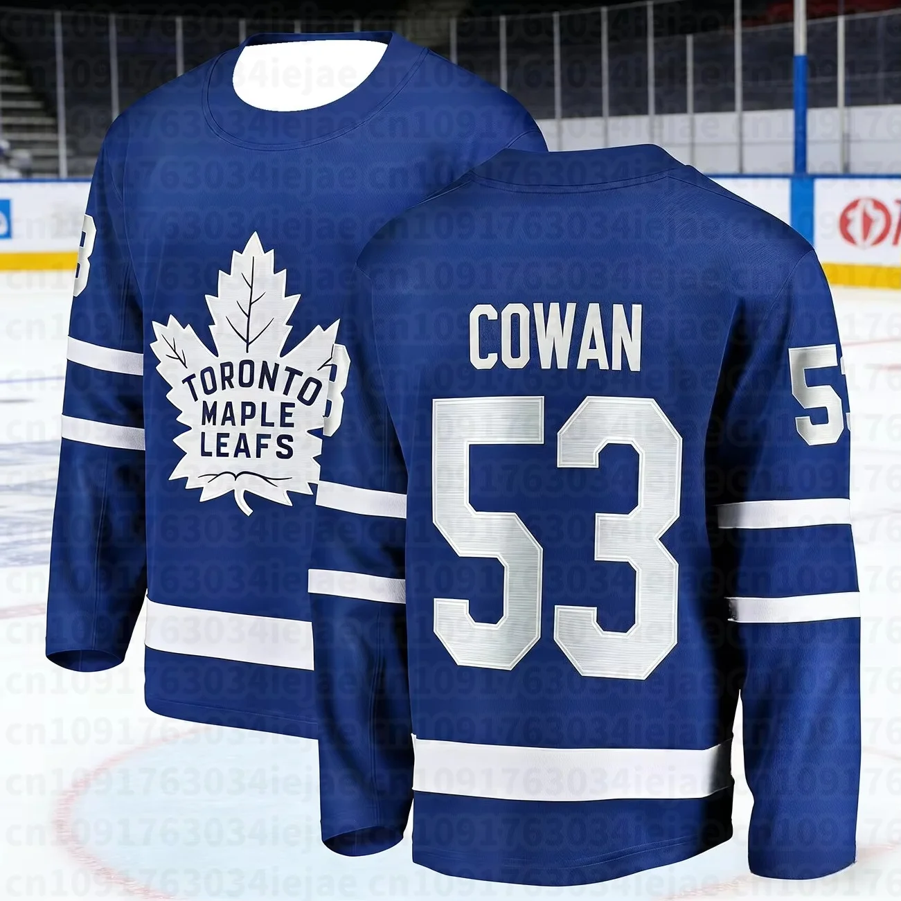 2026 Herren Neues Toronto Eishockey-Trainings-Trikot mit 3D-Druck, Atmungsaktiv, Feuchtigkeitsableitendes Langarm-T-Shirt für Kinder – Detail 9