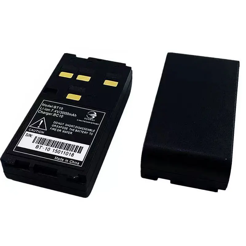 BT10 BT-10 batería para alto objetivo para Sunway ATS-120 ZTS-120 ZTS-121 ZTS-120R ZTS-221R BT-10-18041018 estación Total 7,4 V 3000mAh