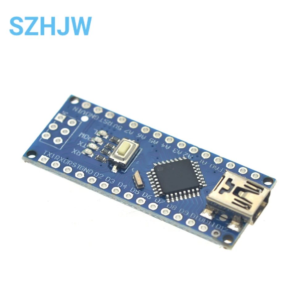 10pcs Nano 3.0 With Bootloader Compatible Controller Mini/Type-C/Micro USB CH340 USB Driver 16Mhz ATMEGA328P/PB For Arduino