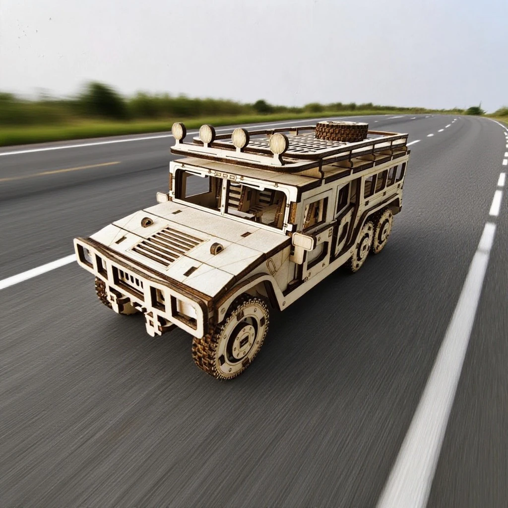 

Создайте свой собственный 3D деревянный набор моделей-головоломки — забавный и образовательный подарок своими руками