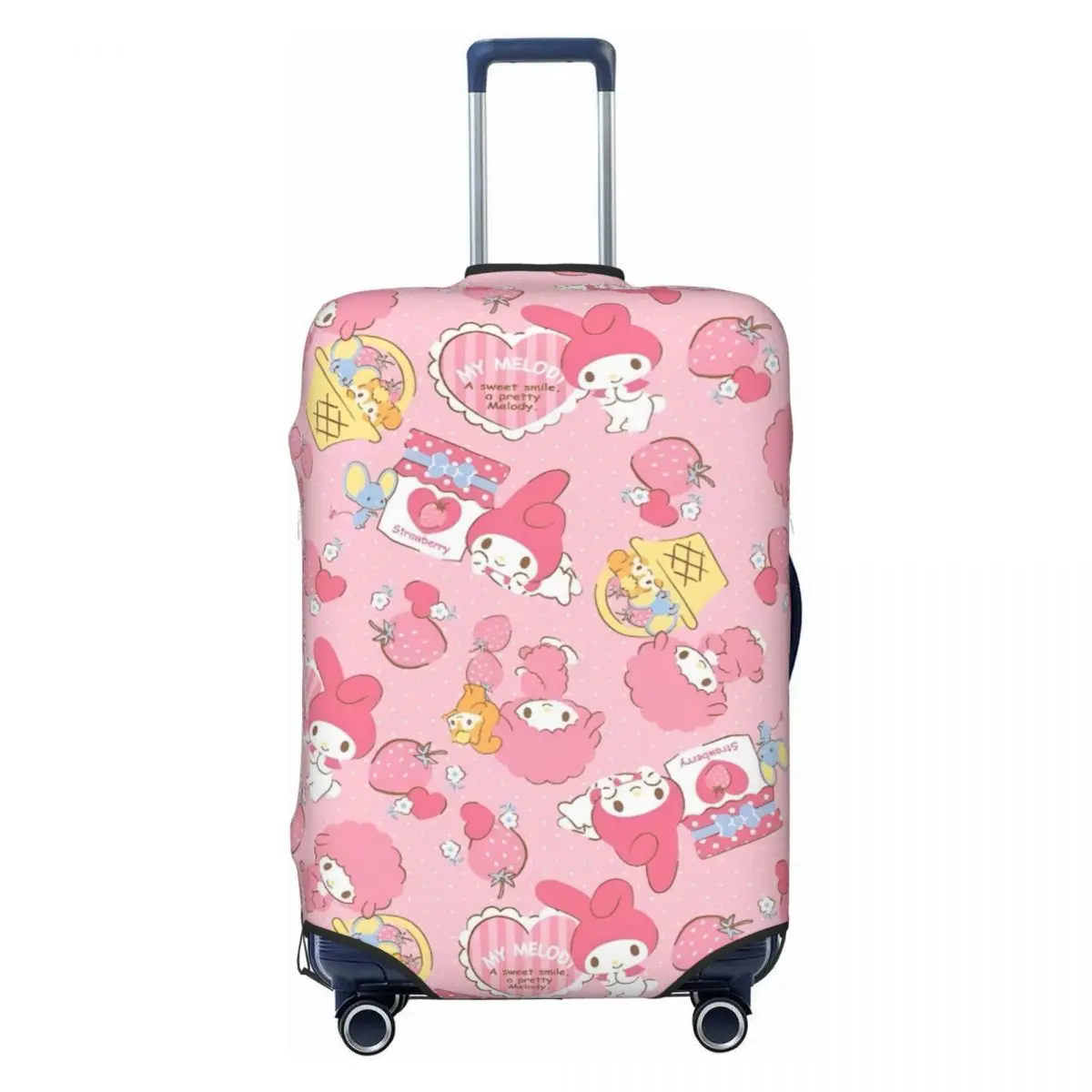

My Melody Kawaii Animal Anime Funny Suitcase Cover Useful Business Protection Luggage Supplies Holiday
