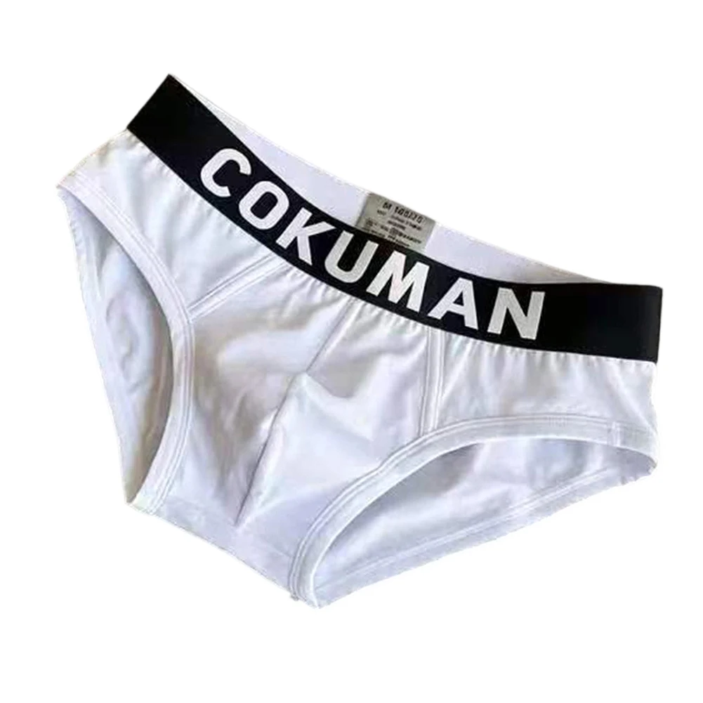 1 Pcs Men's Panties Men's Briefs Cotton Sexy Comfort Youth Skinny Sports Breathable Bottoms Top  Brief Boys' Underwear