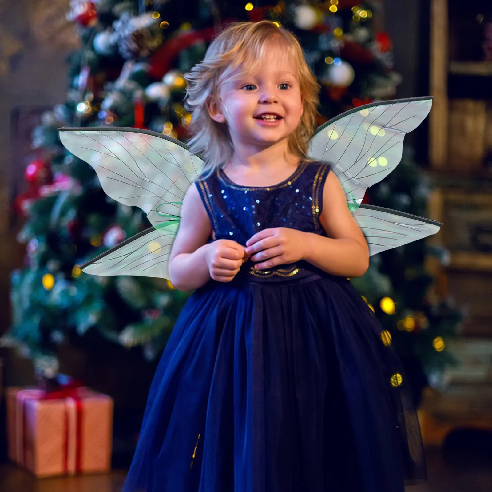 1pcs Cicada Fairy Wings Cosplay Decorative For Festival Party Kids Costume Insect Wing Design For Girls Women Carnival Stage