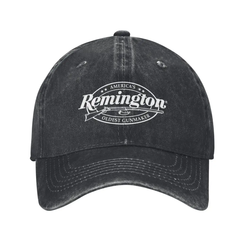 Casual Remington Hats Hip Hop Hat Cotton Baseball Cap Custom Adjustable Trucker Hat for Men & Women