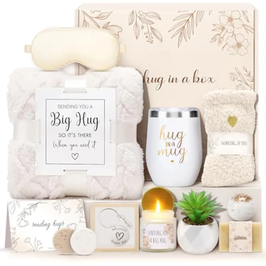 

Подарочные корзины для выражения соболезнования, подарки на память о близком, подарки-объятия в коробке для женщин, идеи подарков на скорбь, подарки на выздоровление.