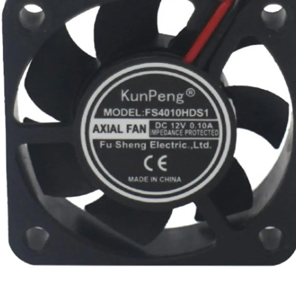 Kühlung Leise 40 * 40 * 10 mm LED-Licht Automobil-Haushaltsgeräte