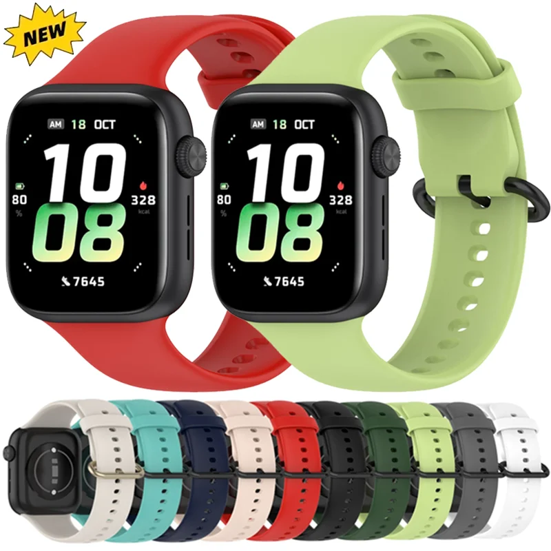 Offizielles Silikonarmband für Honor Watch 5, Sport, bequemes, atmungsaktives Ersatzarmband für Honor Watch 5, Correa-Zubehör