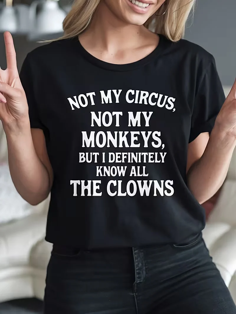 No es mi circo, no mis monos, pero sé todos los payasos: un estilo casual y cómodo, apto para uso diario.