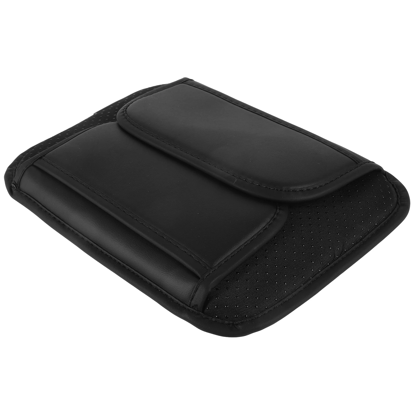 

Memory Foam Car Armrest Pad Center Console Cushion Universal Fit PU Comfort Support Accessories