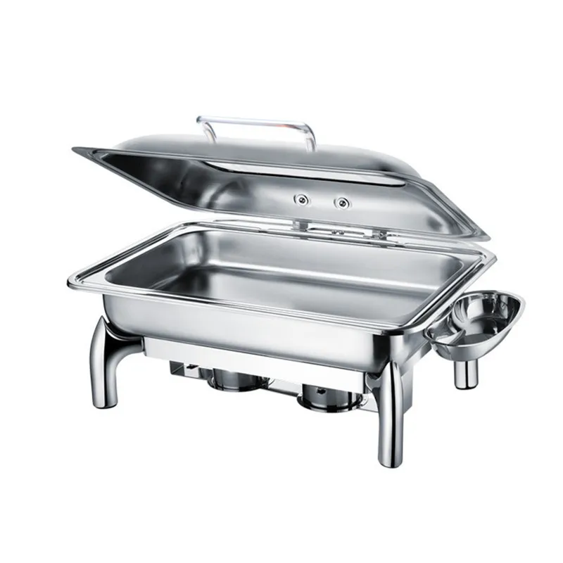 

Commercial Hydraulic Stainless Steel Electric Heating Hotel Breakfast Insulation Pot Club Buffet Tableware Hotel Special