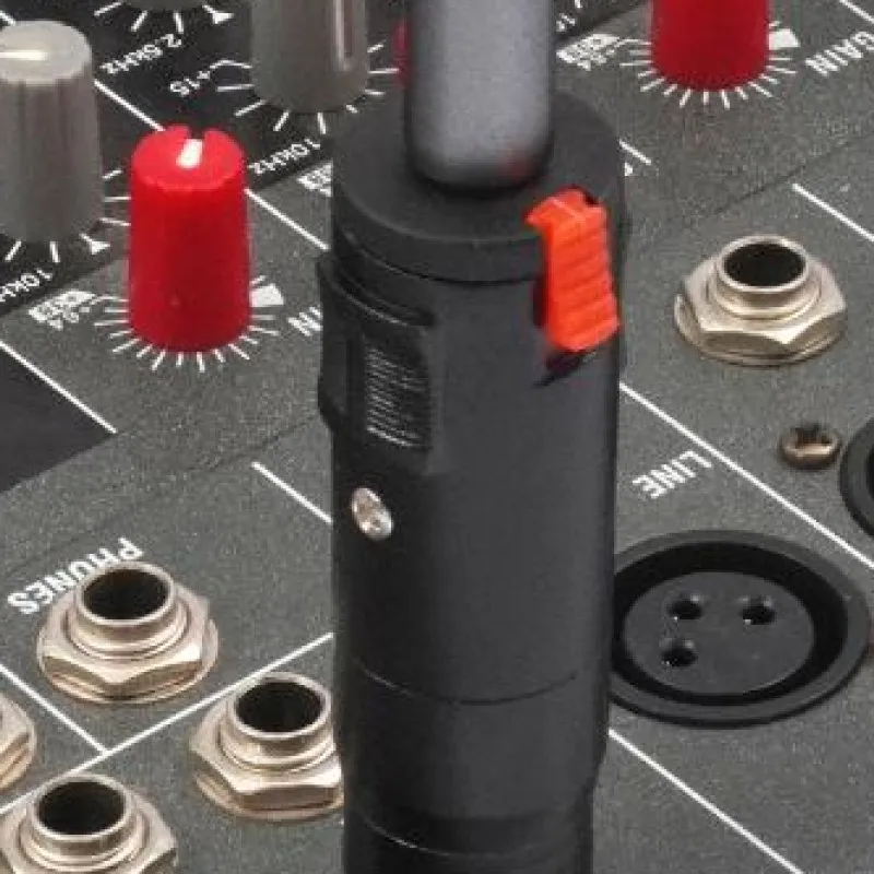 

1/4 TRS Female To 3Pin XLR Female Adapter Microphone Cable Connectors Audio Adapters for Mixer Microphone Power Amplifier