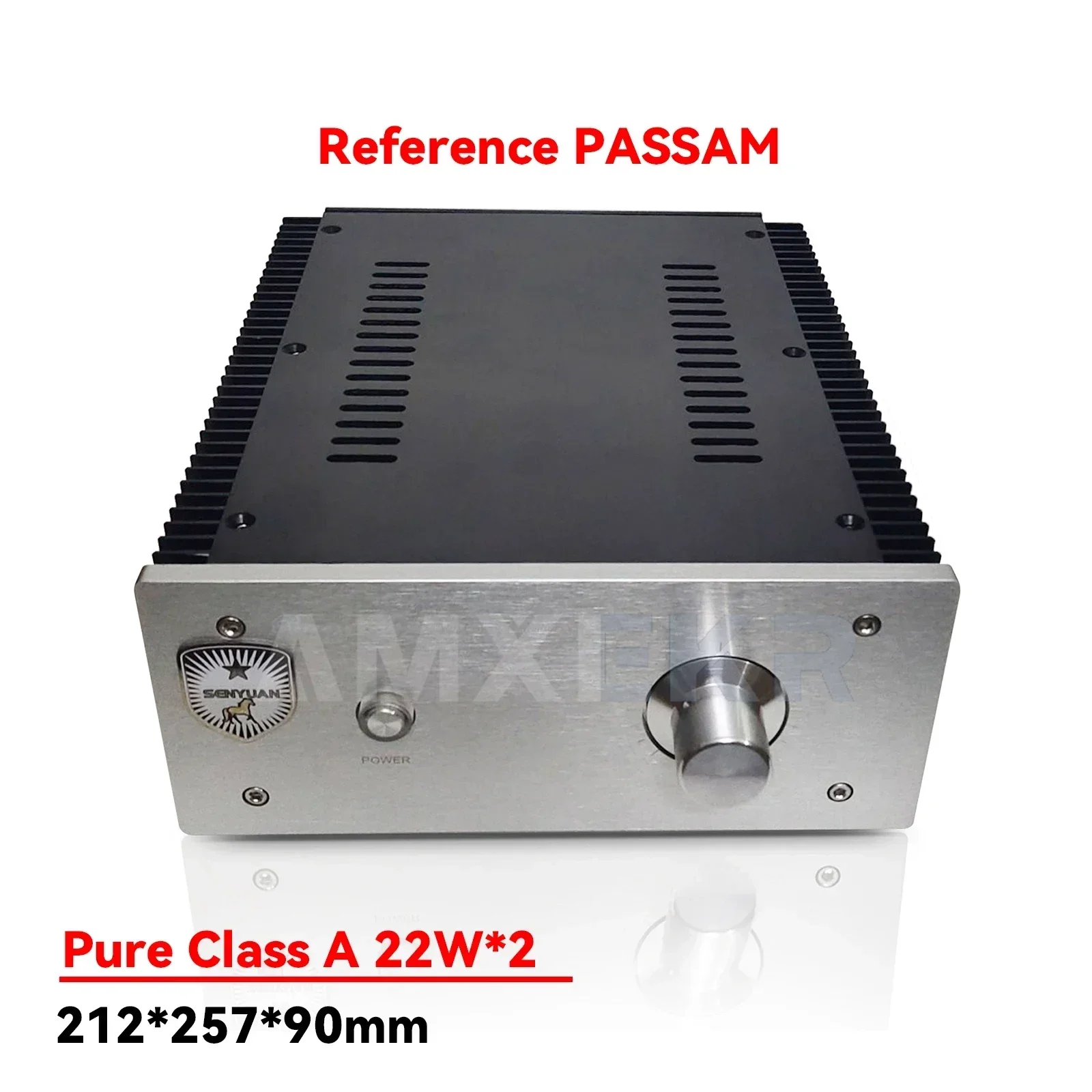 AMXEKR Reference PASS AM Field Effect Tube Class A Power Amplifier 2.0 Stereo 22W Amplifier Is Better Than 1969 Music Fax A1