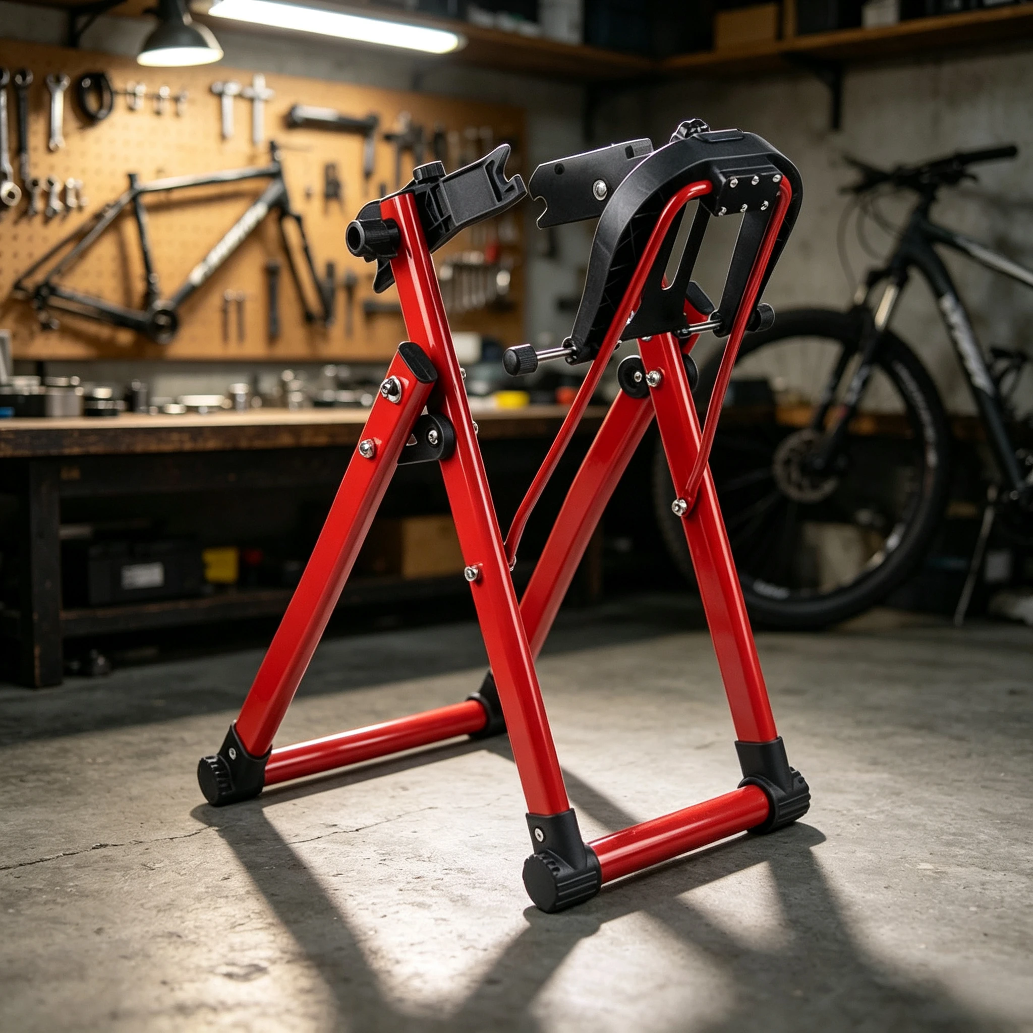 Professional Bicycle Wheel Truing Stand, Bike Rim Calibration Tool, Wheel Set Correction Platform for Wheel Alignment & Truing