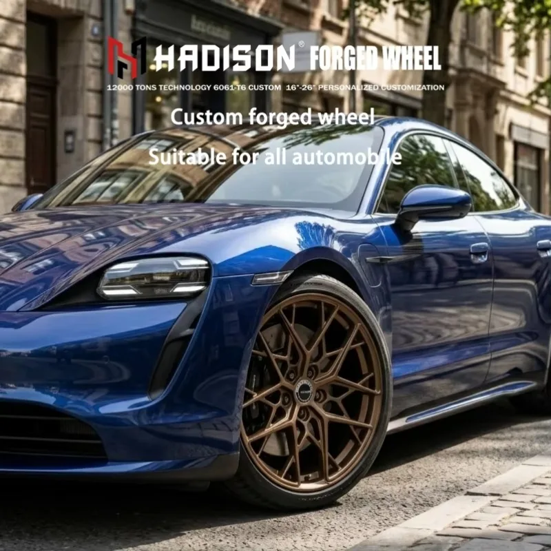 Custom Made Forged Wheels 5x130 Ultra Lightweight EV Range Efficiency Rims For Porsche Taycan Tuning